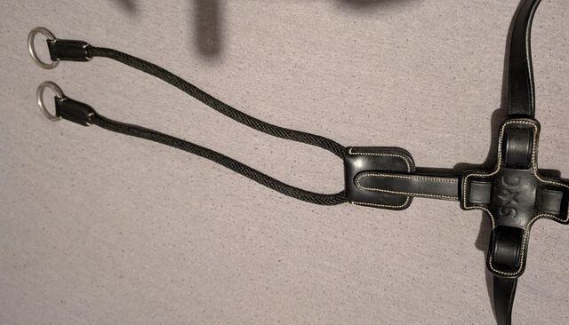 Martingale noire cheval Silver*Crown neuve