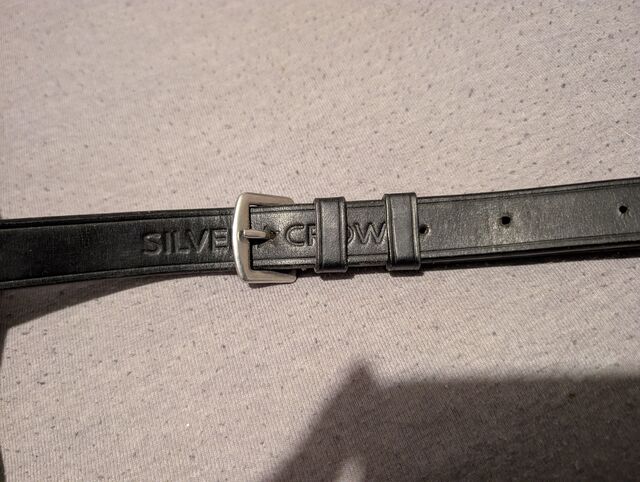Martingale noire cheval Silver*Crown neuve