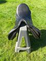 Selle Bates mixte, cuir noir, bon état