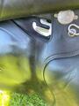 Selle Bates mixte, cuir noir, bon état