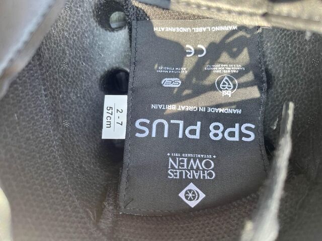 casque Charles Owen SP8+