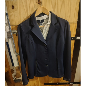 Veste de concours Isabelle Werth bleu marine
