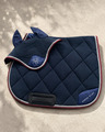 ensemble horse pilot bleu marine et rouge