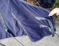Couverture bleue foncée