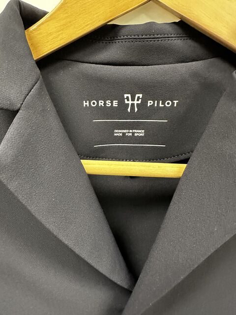 Veste de concours Horse pilot modèle aerotech bleu marine 14 ans