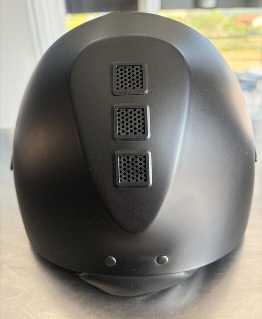 Casque NACA Gravity S noir mat, taille S mousse 56 avec visière