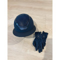 Casque d'équitation Kask bleu marine