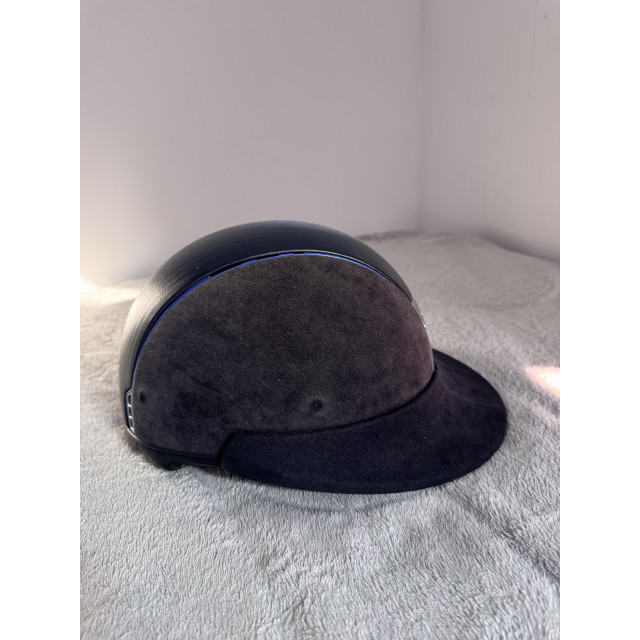 Casque Samshield Premium Alcantara Bleu