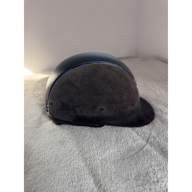 Casque Samshield Premium Alcantara Bleu
