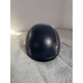 Casque Samshield Premium Alcantara Bleu