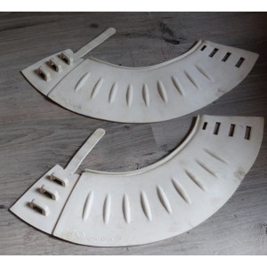 cloche poney blanche