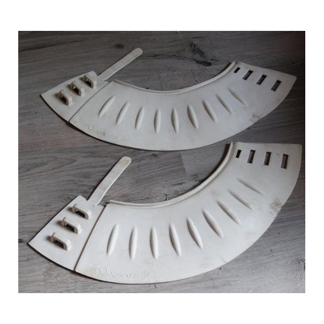cloche poney blanche