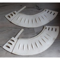 cloche poney blanche
