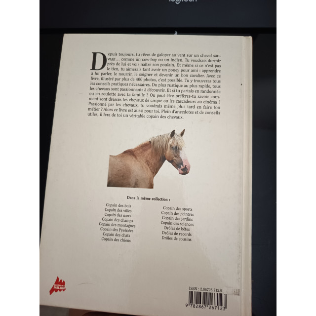 livre copain des chevaux