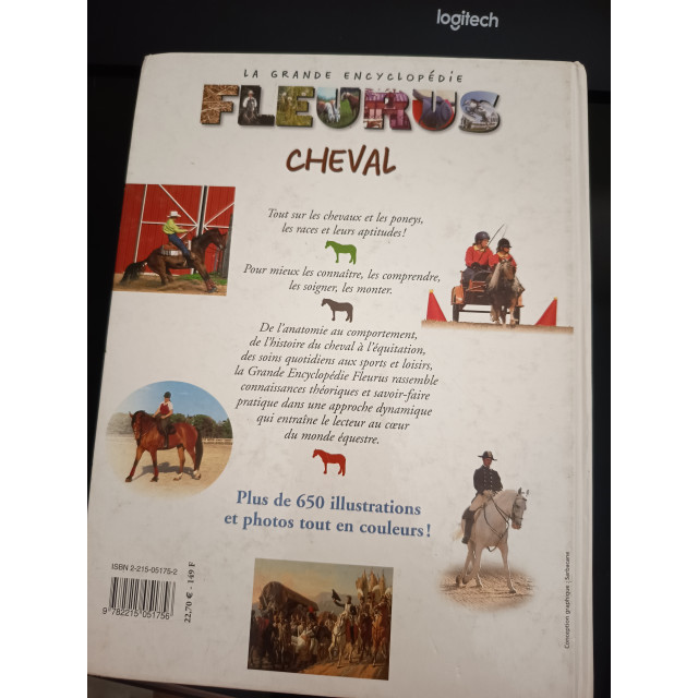 livre la grande encyclopédie cheval