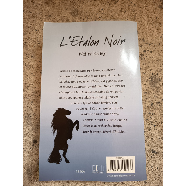 livre l'étalon noir