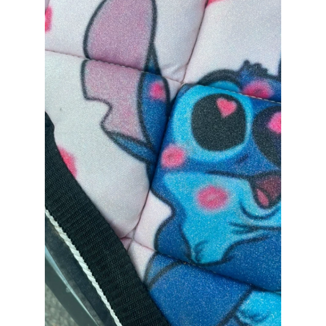 Tapis de selle stitch à paillettes