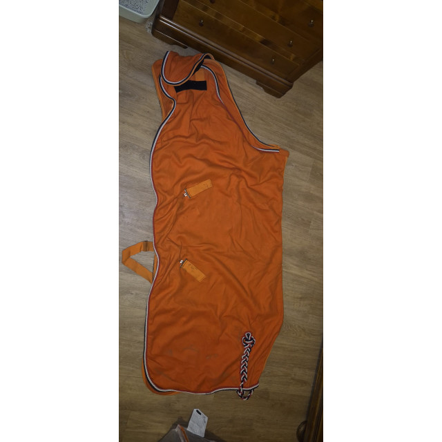 Couverture polaire orange