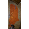 Couverture polaire orange