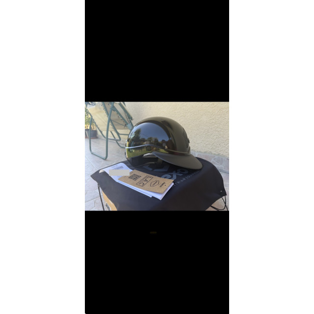 Casque ANGEL ARMET FLEX ON JUGULAIRE NOIR - M