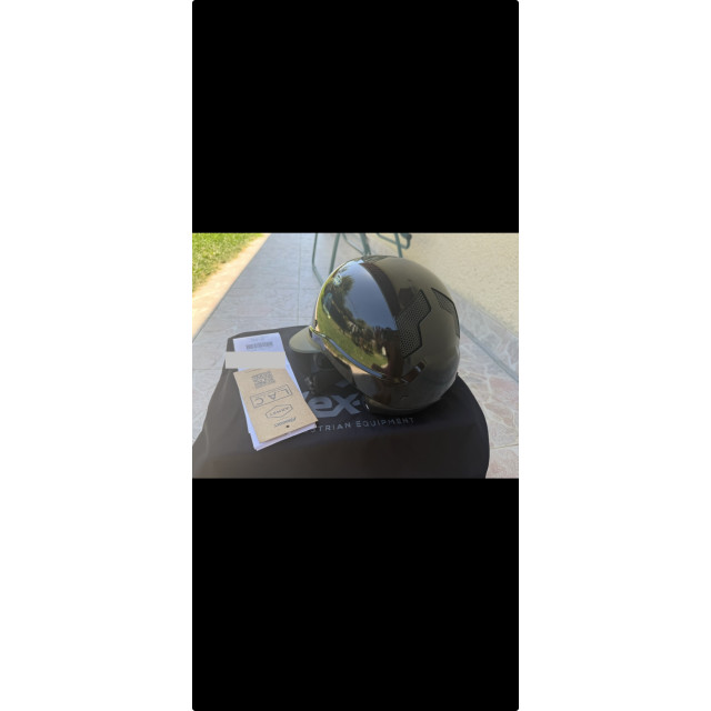 Casque ANGEL ARMET FLEX ON JUGULAIRE NOIR - M