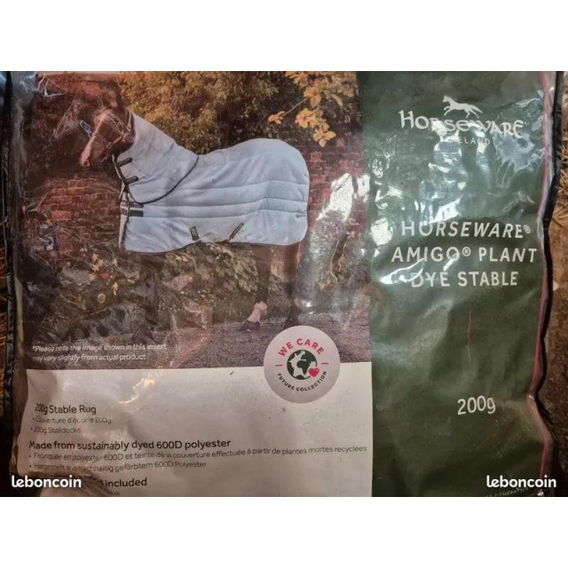 Couverture de box Horseware amigo Plant Dye Stable 200g