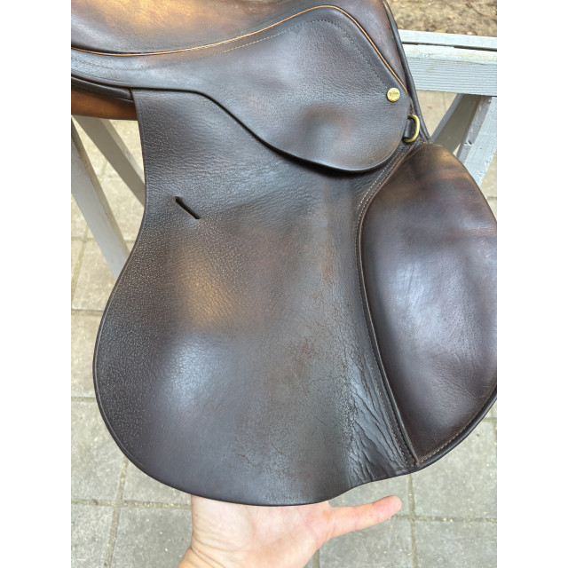 Selle mixte brune 17,5 pouces - modèle Francis, marque Terry’s - année 2000