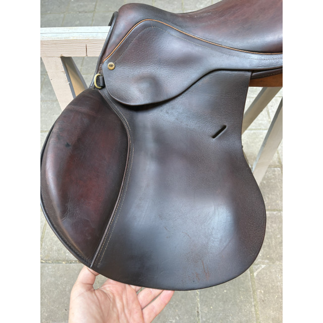 Selle mixte brune 17,5 pouces - modèle Francis, marque Terry’s - année 2000