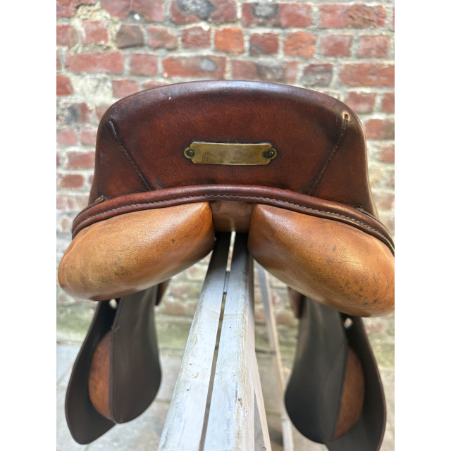 Selle mixte brune 17,5 pouces - modèle Francis, marque Terry’s - année 2000