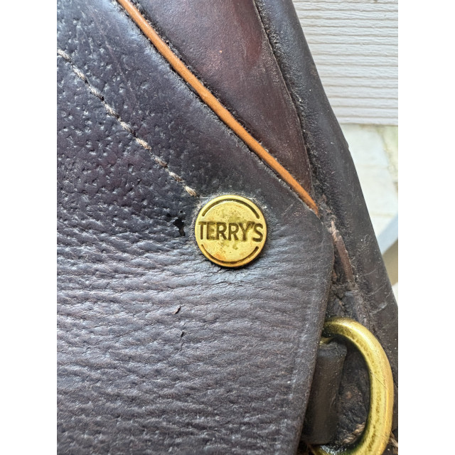 Selle mixte brune 17,5 pouces - modèle Francis, marque Terry’s - année 2000