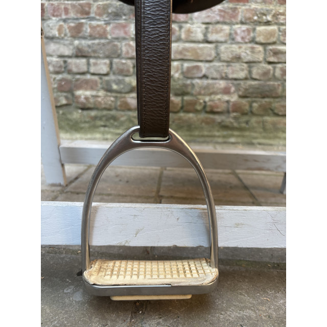 Selle mixte brune 17,5 pouces - modèle Francis, marque Terry’s - année 2000