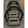 Étriers en polymère Equiwing. Taille 12 cm.