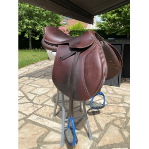 Selle d’obstacle Jump’In ONE 17,5” (2018) - Havane