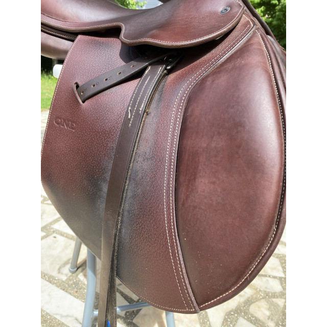 Selle d’obstacle Jump’In ONE 17,5” (2018) - Havane