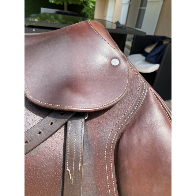 Selle d’obstacle Jump’In ONE 17,5” (2018) - Havane