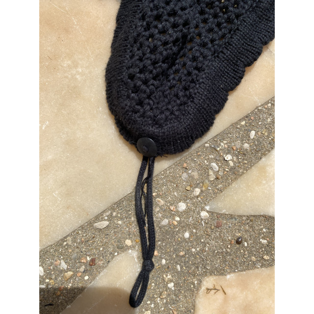 Bonnet anti-mouches Animo noir - Taille Cheval / Cob