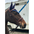 Bridon anatomique Dapple Equestrian Havane (Full/Cob) + Rênes + Mors