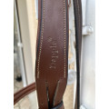 Bridon anatomique Dapple Equestrian Havane (Full/Cob) + Rênes + Mors