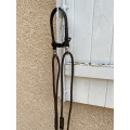 Gogue en cuir et corde RW - Havane (Taille Cheval)