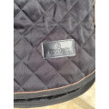 Couvre-rein Kentucky Horsewear matelassé & fausse fourrure - Noir (Taille L)
