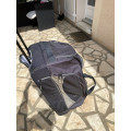Sac à roulette d'équitation Fouganza - Gris