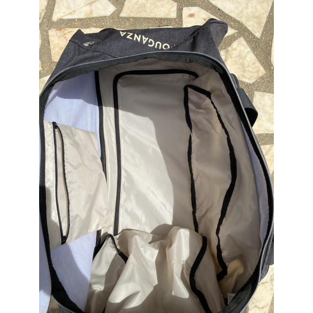 Sac à roulette d'équitation Fouganza - Gris