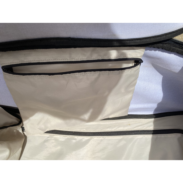 Sac à roulette d'équitation Fouganza - Gris