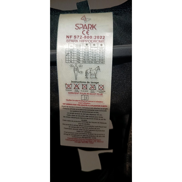 Gilet air bag