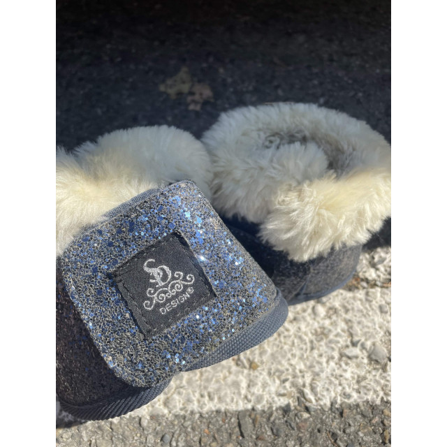 Cloches SD design paillettes moumoute poney S