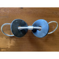 Mors WTP (Winning Tongue Plate) à anneaux libres, 127 mm.