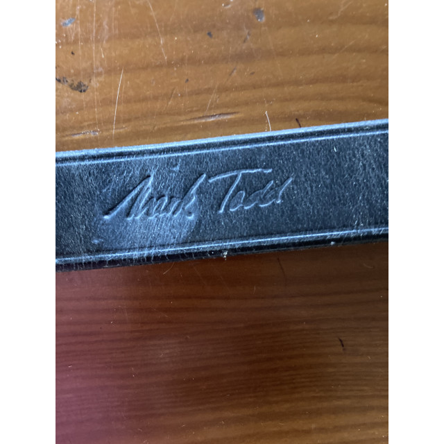 Martingale à 5 points avec poitrail en cuir noir, Mark Todd taille « L ».