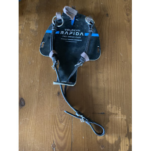 Collier de chasse Shires Velociti RAPIDA Pro Series Plus, en cuir de qualité Havana, taille Ex-Full