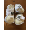 Ensemble de protège-tendons et protège-boulets, blanc, taille Cob