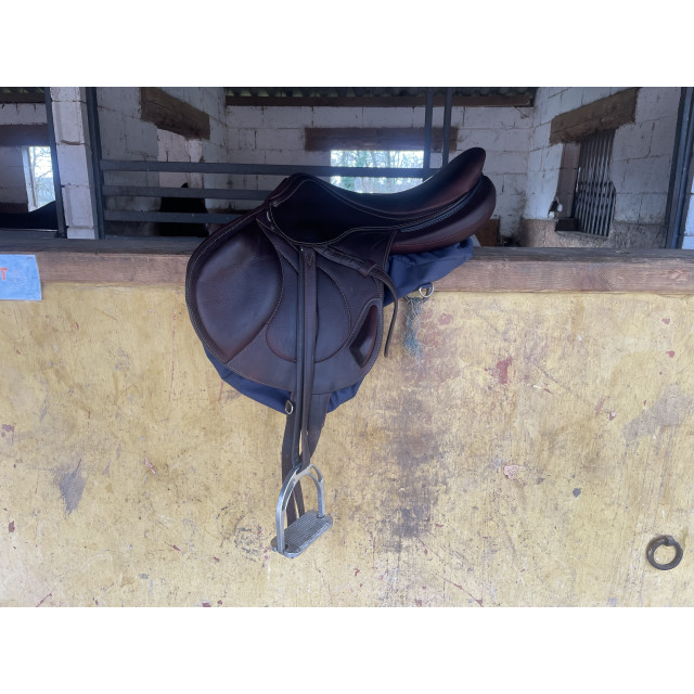 Selle monoquartier antarès - 18" marron